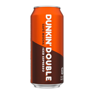 Dunkin Double Cafe Mocha Iced Espresso 15fz - 15 FZ - Image 2