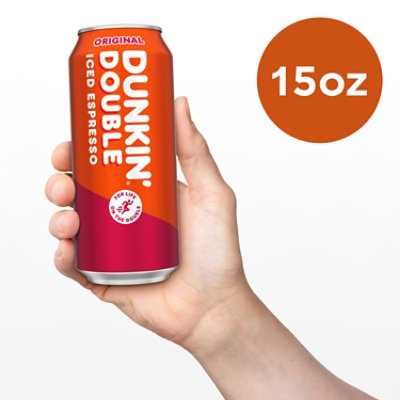 Dunkin Double Original Iced Espresso 15fz - 15 FZ - Image 5