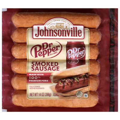Johnsonville Dr Pepper Smoked Sausage 14oz - 14 OZ - Image 1