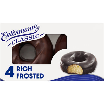 Entenmanns Rich Frosted Donuts 4 Count - 7.5 OZ - Image 1