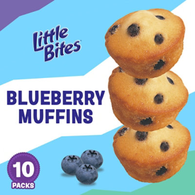 Entenmanns Little Bites Blueberry Mini Muffins 10 Packs - 15 OZ - Image 3