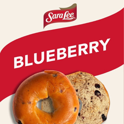 Sara Lee Deluxe Blueberry Bagels 5 Count - 15 OZ - Image 3