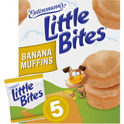Entenmanns Little Bites Banana Mini Muffins 5 Packs - 7.5 OZ - Image 1
