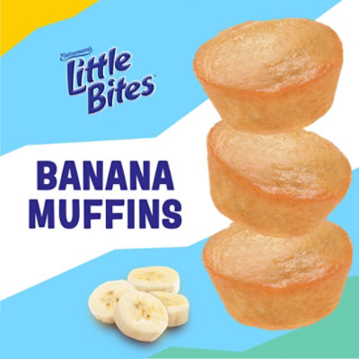 Entenmanns Little Bites Banana Mini Muffins 5 Packs - 7.5 OZ - Image 3