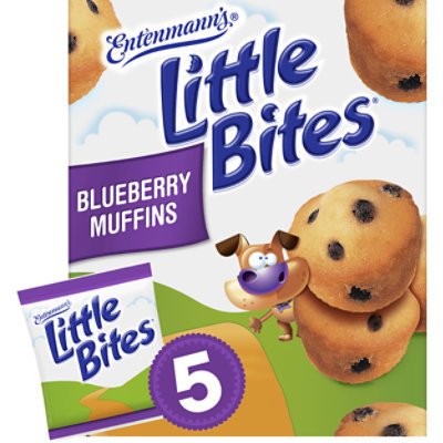 Entenmanns Little Bites Blueberry Mini Muffins 5 Packs - 7.5 OZ - Image 1