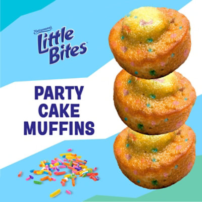 Entenmanns Little Bites Party Cake Mini Muffins 5 Packs - 7.5 OZ - Image 3