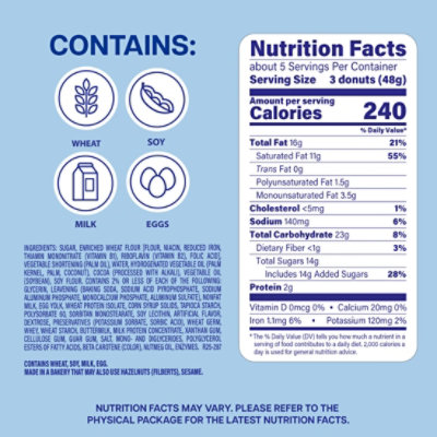 Entenmann's Popettes Mini Frosted Donuts - 9.5 OZ - Image 2