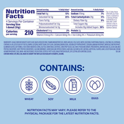 Entenmanns Glazed Buttermilk Donuts - 7.2 OZ - Image 2
