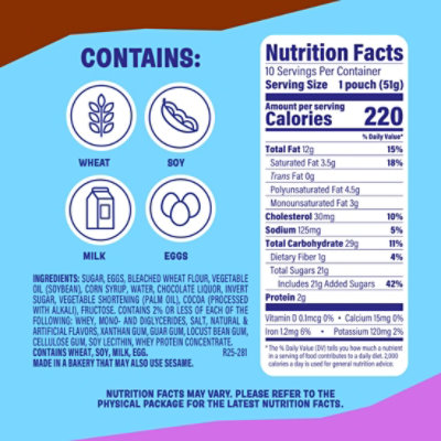 Entenmann's Little Bites Mini Fudge Brownies - 10 - 18 OZ - Image 2