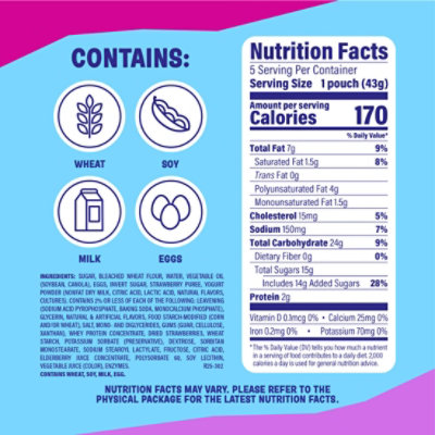 Entenmanns Little Bites Strawberry Yogurt Mini Muffins - 7.5 OZ - Image 2