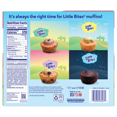 Entenmanns Little Bites Vanilla Mini Muffins - 15 OZ - Image 5