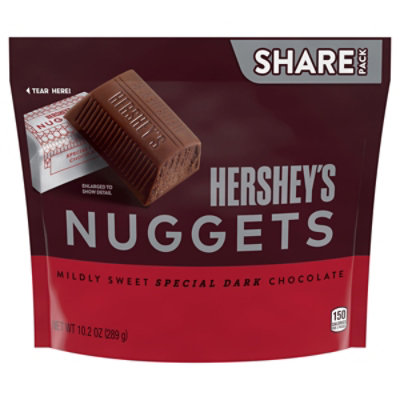 Hershey Nugget Special Dark Chocolate Share Size - 10.2 OZ - Image 2