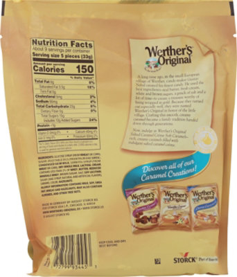 Werthers Original Salted Creme Soft Caramels Sub - 10.8 OZ - Image 6