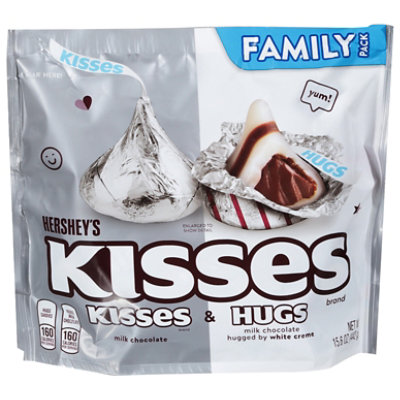 Hershey's Hugs And Kisses Assorted Chocolate Candy - 15.6 OZ - Image 2