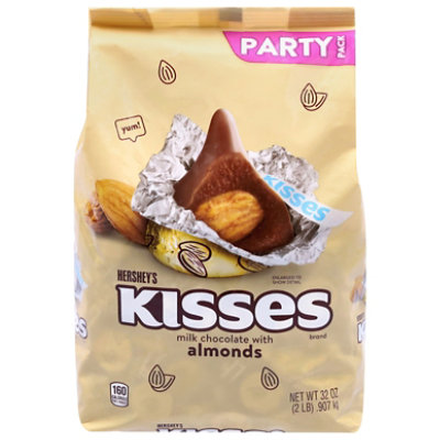 Hershey Kisses Milk Chocolate With Almond - 32 OZ - Image 2