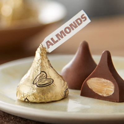Hersheys Kisses  Milk Chocolate With Almond - 16 OZ - Image 3