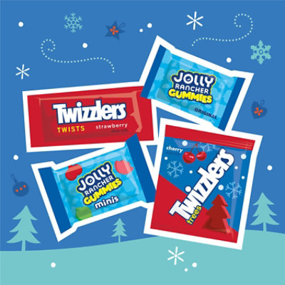 Jolly Rancher And Twizzlers Assorted Fruit Flavored Christmas Candy Variety Bag - 24 Oz - Image 3