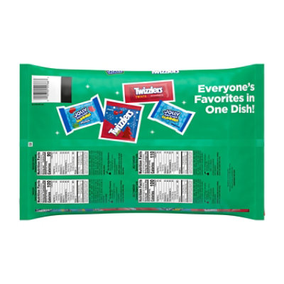 Jolly Rancher And Twizzlers Assorted Fruit Flavored Christmas Candy Variety Bag - 24 Oz - Image 2