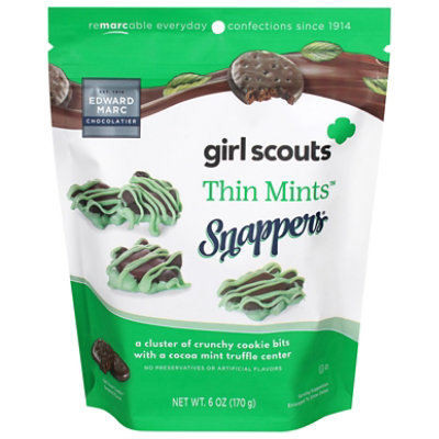 Snappers Thin Mints Clusters - 6 OZ - Image 1