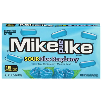 Mike&ike Sour Blue Raspberry Theater Box - 4.25 OZ - Image 2