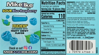 Mike&ike Sour Blue Raspberry Theater Box - 4.25 OZ - Image 5