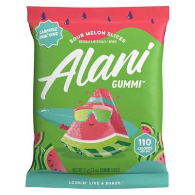 Alani Fit Snacks Gummy Sour Watermelon Slices - 1.8 OZ - Image 1