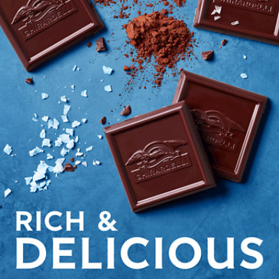 GHIRARDELLI PREMIUM DARK Sea Salt Dark Chocolate Bar - 3.5 Oz - Image 6