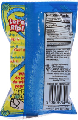 Rip Rolls Blue Raspberry - 1.4 OZ - Image 5