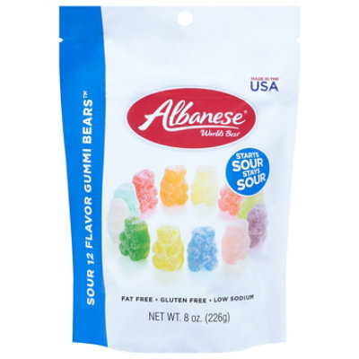 Albns Gummi Bears Sour 12 - 8 OZ - Image 1