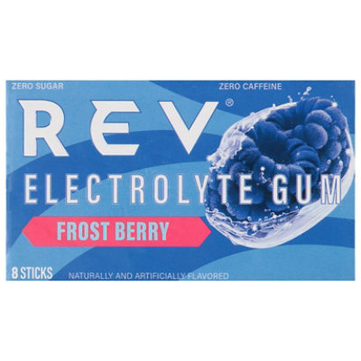 Rev Gum Electrolyte Frost Berry - 1.2 OZ - Image 1