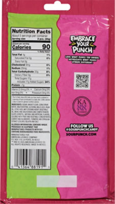 Sour Punch Filled Straws Cherry Lime - 5 OZ - Image 5
