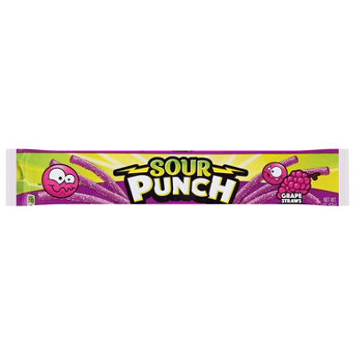 Sour Punch Grape Straws - 2 OZ - Image 3