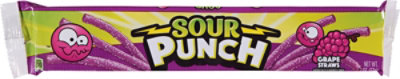 Sour Punch Grape Straws - 2 OZ - Image 2