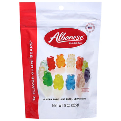 Albanese Gummi Bear 12 Flavors - 9 OZ - Image 2