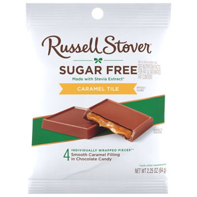Russell Stover Caramel Tiles - 2.25 OZ - Image 2