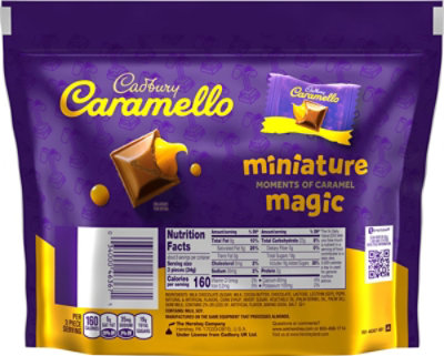 Cadbury Caramello Miniatures Milk Chocolate Caramel Candy Share Pack - 7.1 Oz - Image 7