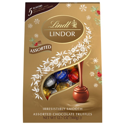 Lindt Lindor Hldy Gold Asst Bag - 12.7 OZ - Image 2