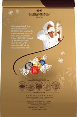 Lindt Lindor Hldy Gold Asst Bag - 12.7 OZ - Image 5