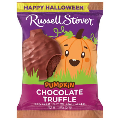 Russell Stover Pumpkin Milk Chocolate Truffle - 1.3 OZ - Image 2