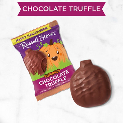 Russell Stover Pumpkin Milk Chocolate Truffle - 1.3 OZ - Image 3