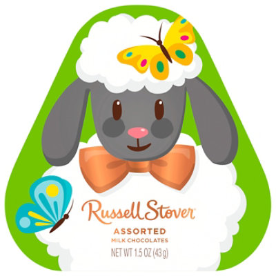 Russell Stover Milk Chocolate Easter Gift Box - 1.5 OZ - Image 3