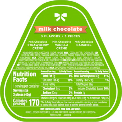 Russell Stover Milk Chocolate Easter Gift Box - 1.5 OZ - Image 6