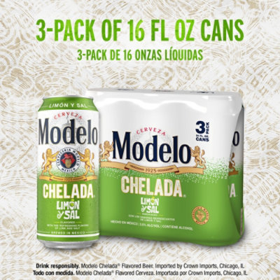 Modelo Chelada Limon Y Sal In Cans - 3-24 FZ - Image 2