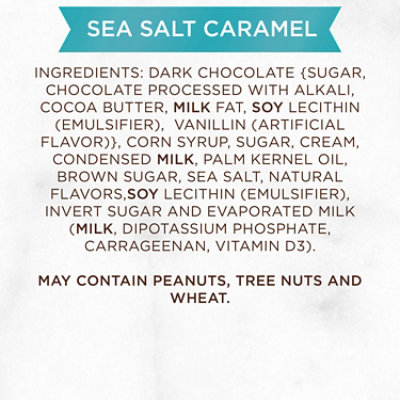 Russell Stover Pumpkin Dark Chocolate Sea Salt Caramel - 1.3 OZ - Image 6