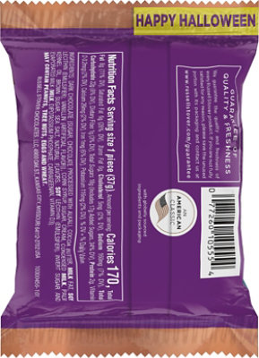 Russell Stover Pumpkin Dark Chocolate Sea Salt Caramel - 1.3 OZ - Image 8