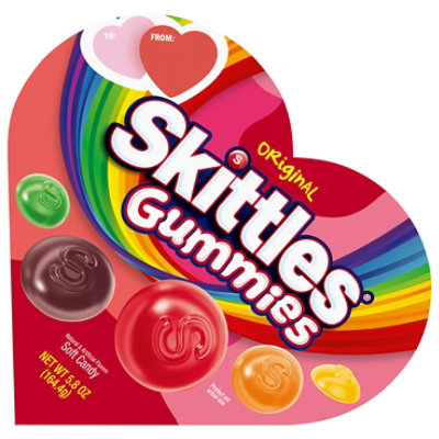 Wrgly Skittles Original Gummies Heart Box - 5.8 OZ - Image 2