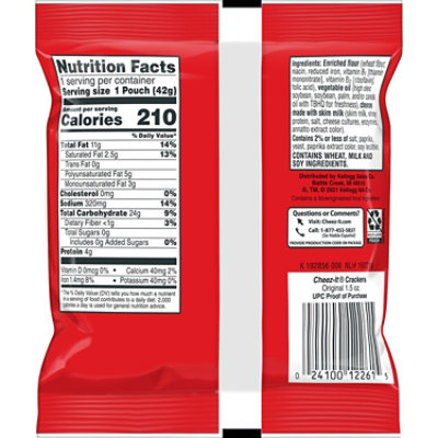 Sunshine Cracker Cheese Regular - 1.5 OZ - Image 8
