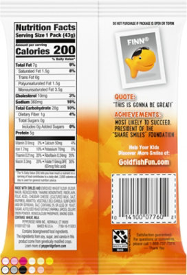 Pepperidge Farm Baked Snack Crackers Cheddar - 1.5 OZ - Image 4