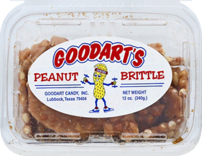 Goodart Peanut Brittle Tub - 12 OZ - Image 2