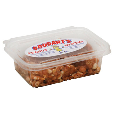 Goodart Peanut Brittle Tub - 12 OZ - Image 1